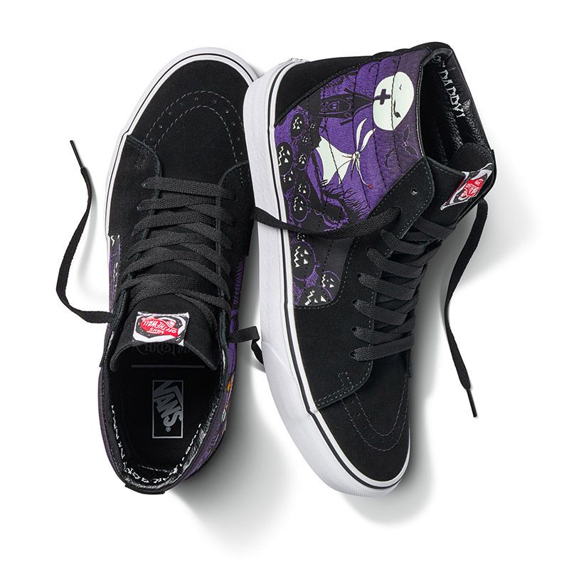 Disney X Vans Sk8-hi Shoes in Jack's Lament