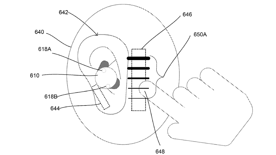 Google "skin interface" patent