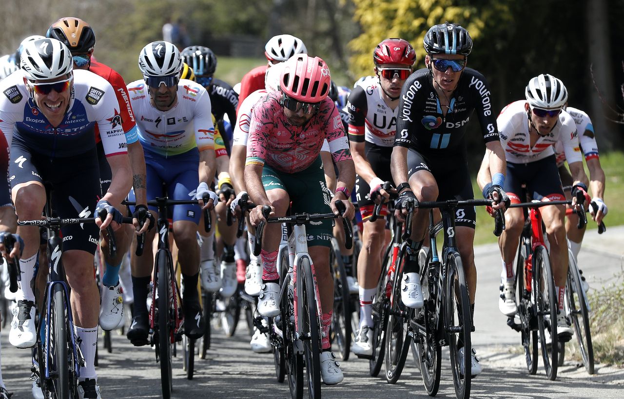 Romain Bardet at the 2022 Liege-Bastogne-Liege