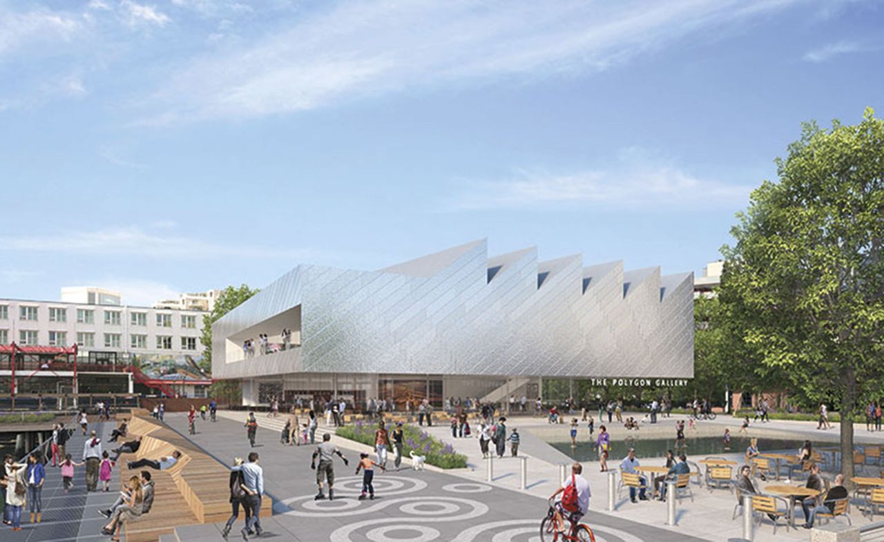 North Vancouver&#039;s new cultural landmark, The Polygon Gallery, breaks ground