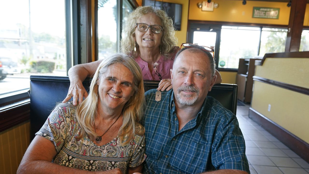 Debby Neal-Strickland, Mylaen Merthe, and Jim Merthe.