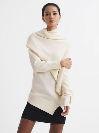 Layton Shawl Collar Knitted Top