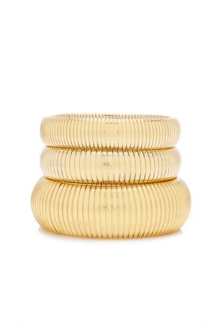 Ben Amun Exclusive Cobra 24k Gold-Plated Bracelet Set