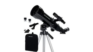 The Celestron Travel Scope 70 and included accessories.