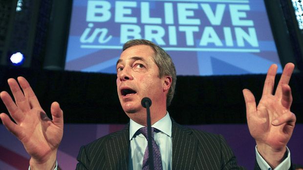 Ukip leader Nigel Farage