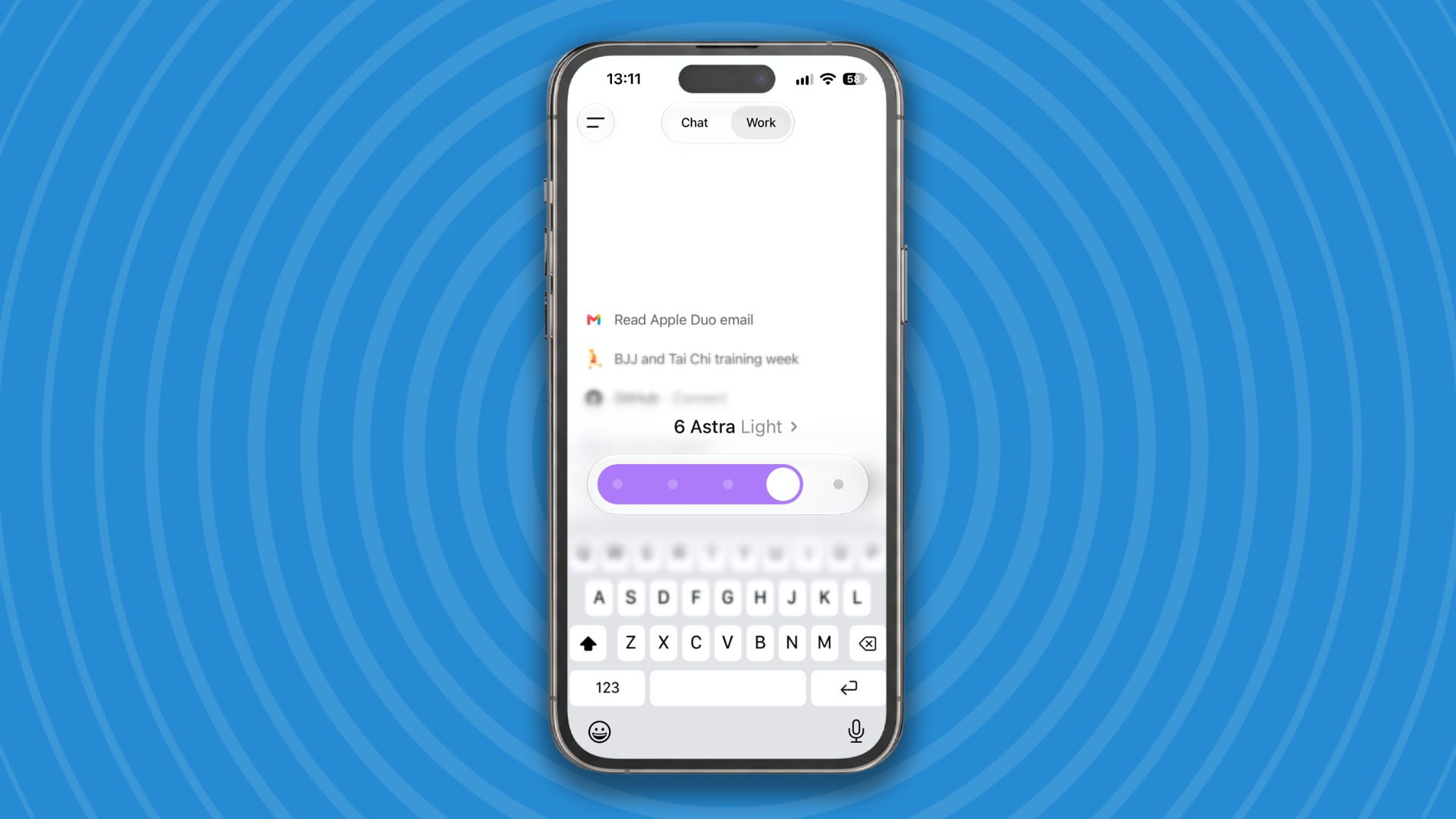 ChatGPT on a mobile phone.