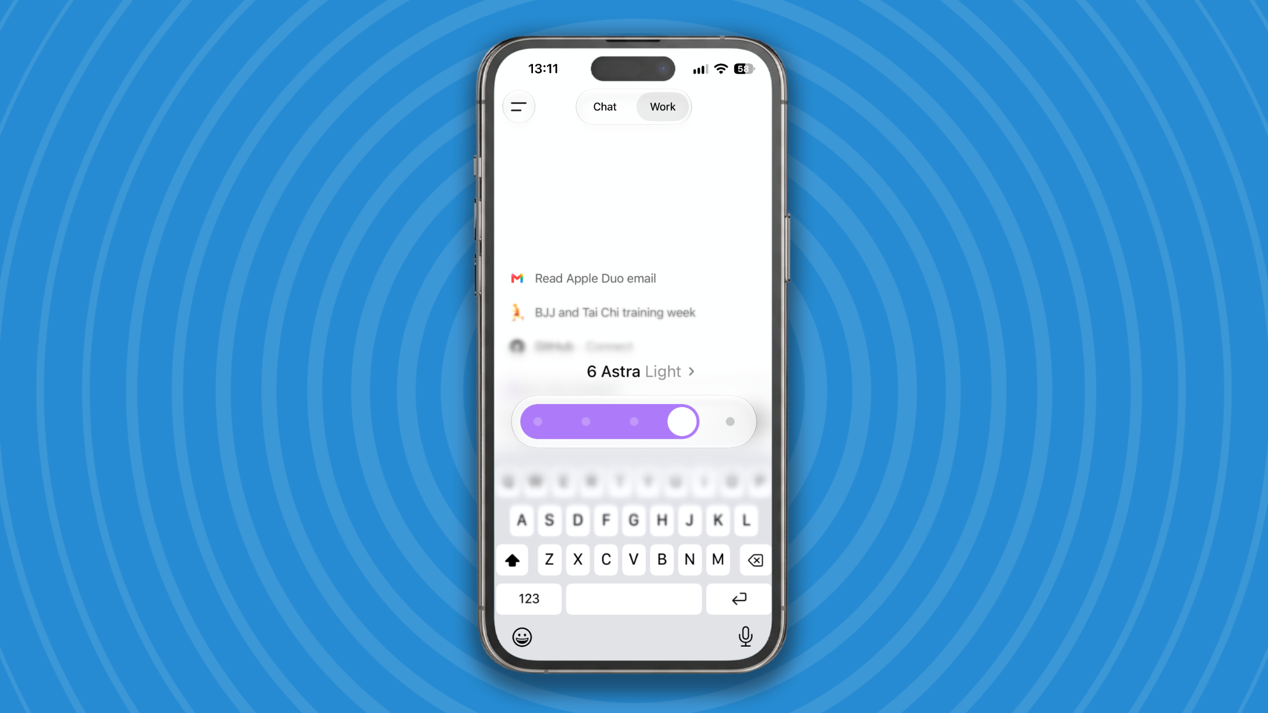 ChatGPT on a mobile phone.