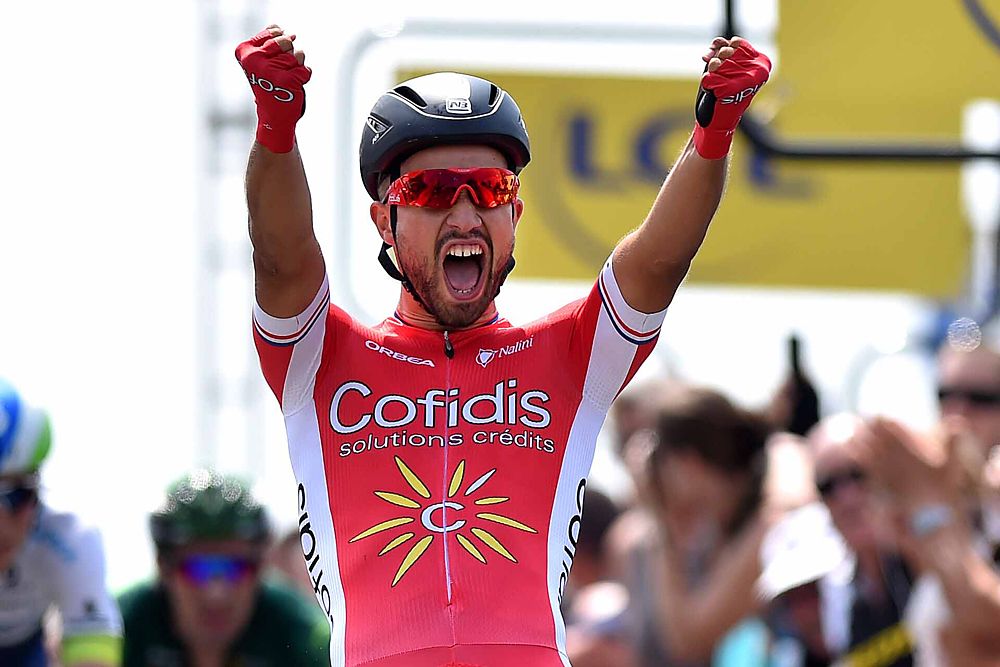 Nacer Bouhanni (Cofidis) wins stage 2