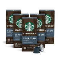 Starbucks Espresso Dark Roast (50 pods):&nbsp;was $45.89, now $32.99 at Walmart (save $13)