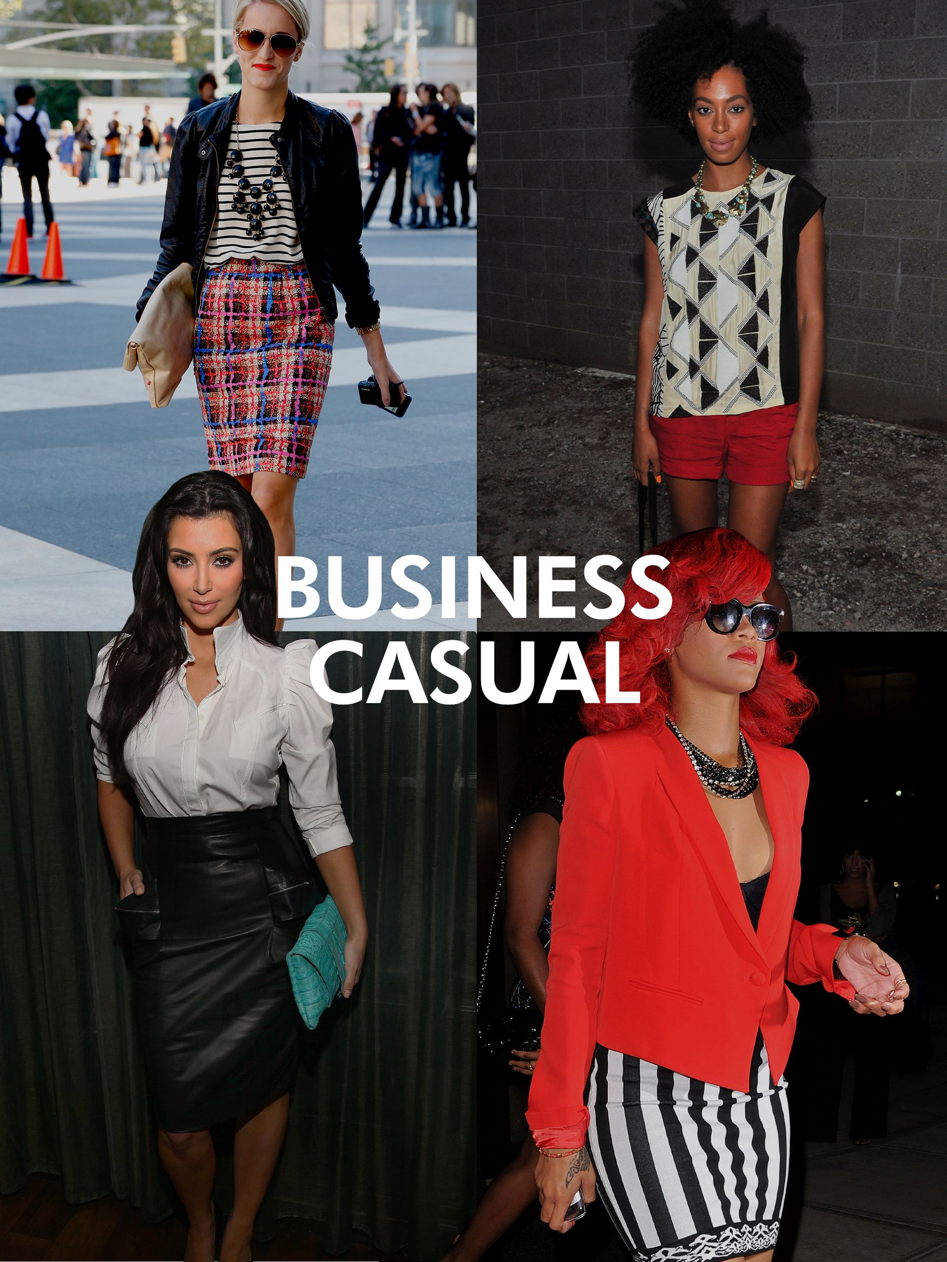 Business casual aesthetic.