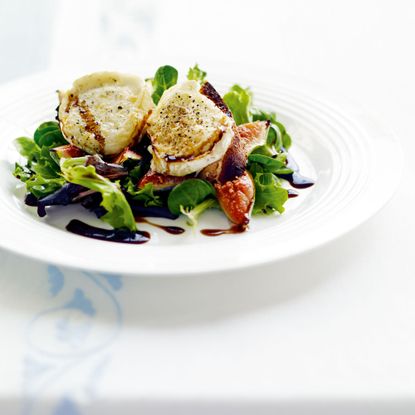 Melted Goats' Cheese with Figs and Balsamic Recipe-recipe ideas-new recipes-woman and home