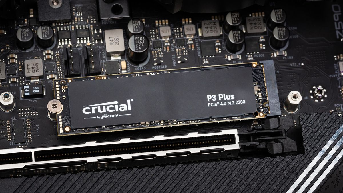 Crucial(クルーシャル) P3plus 1TB 3D NAND SSD