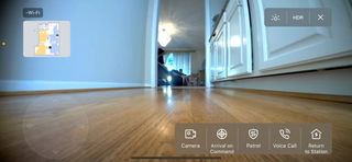 Video screenshot captured by Ecovacs Deebot X2 Omni robot vacuum