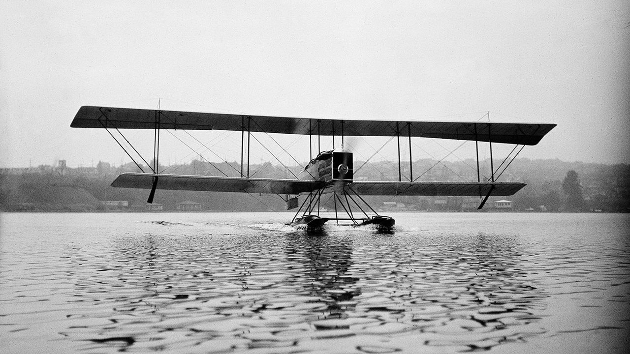 William E. Boeing, company founder, and Conrad Westervelt, a Navy officer, designed and built the B &amp;amp; W, a twin-float sport seaplane, in a boathouse on Seattleís Lake Union. Boeing took the B