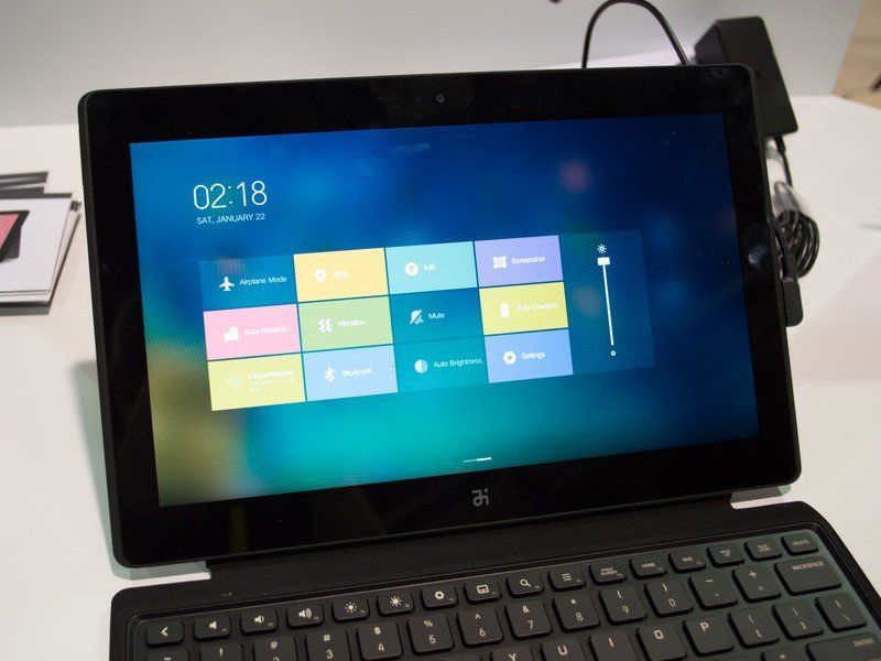 Jide Remix Ultra Tablet Quick Settings