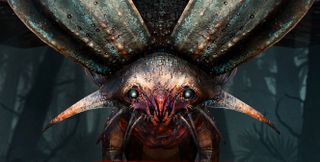 key art of stalker beetle, and wow does it not look friendly