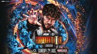 Will Ospreay takes center-stage in the poster for AEW x NJPW Forbidden Door 2025