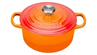 Signature Enamelled Cast Iron Round Casserole Dish With Lid, 24 cm, 4.2 Litre | Was £250 | Now £175 | Save £75 at Amazon UK