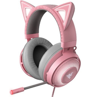 Razer Kraken Kitty Edition | £92.99 £65.99 at Currys
Save £27 - This deal got us excited: the infamous Razer Kraken Kitty Edition headset, in adorable baby pink, steeply discounted ahead of Black Friday. PC compatible, earcup controls, and cuteness.
