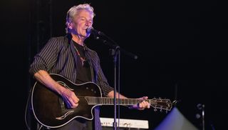 Joe Ely performs onstage at the 'Turn Out for Texas Rally' at Auditorium Shores on September 29, 2018 in Austin, Texas