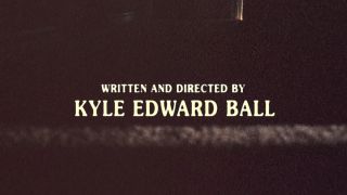Kyle Edward Ball's title card from Skinamarink