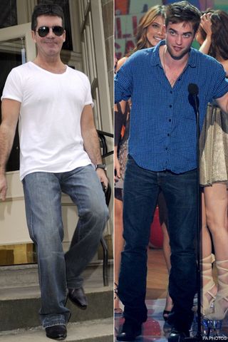 Simon Cowell and Robert Pattinson - Robert Pattinson jealous of Simon Cowell - Robert Pattinson and Kristen Stewart - Breaking Dawn - Marie Claire