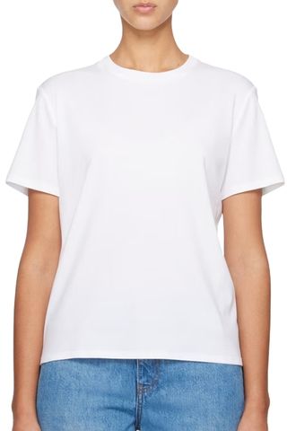 The Row White Wesler T-Shirt