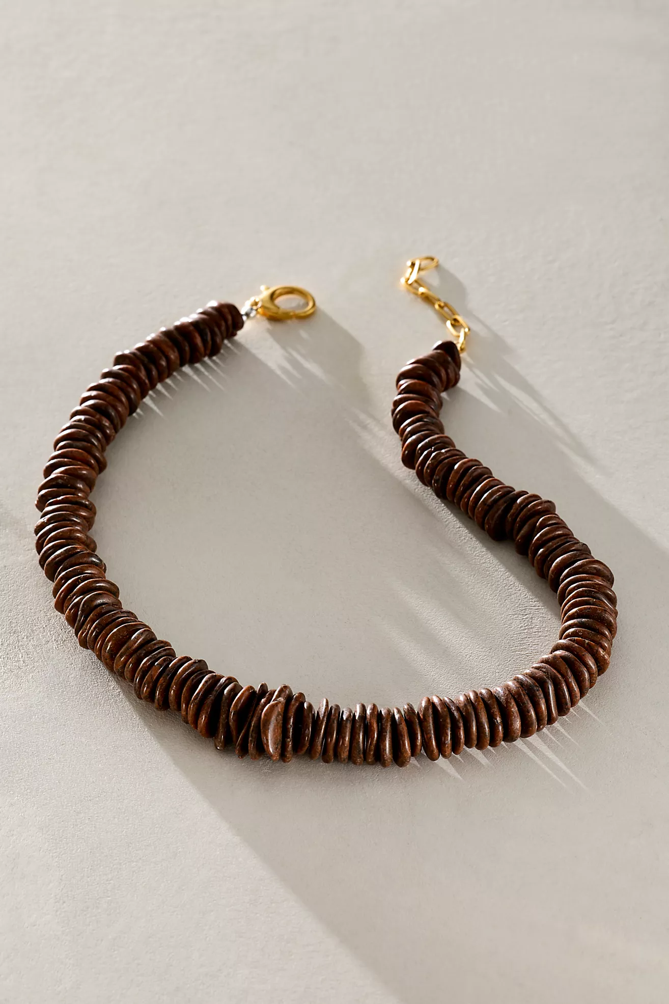 Alv Gill Disc Semiprecious Necklace