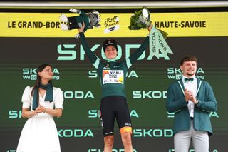 Marianne Vos extended her lead in the green jersey on stage seven of the Tour de France Femmes 2024