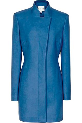 Reiss Blue Structured Coat, £265