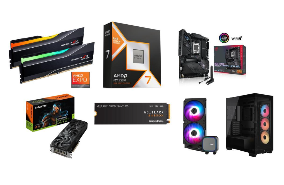Build an entire 9800X3D PC with 128GB of RAM for $2,999 — Newegg