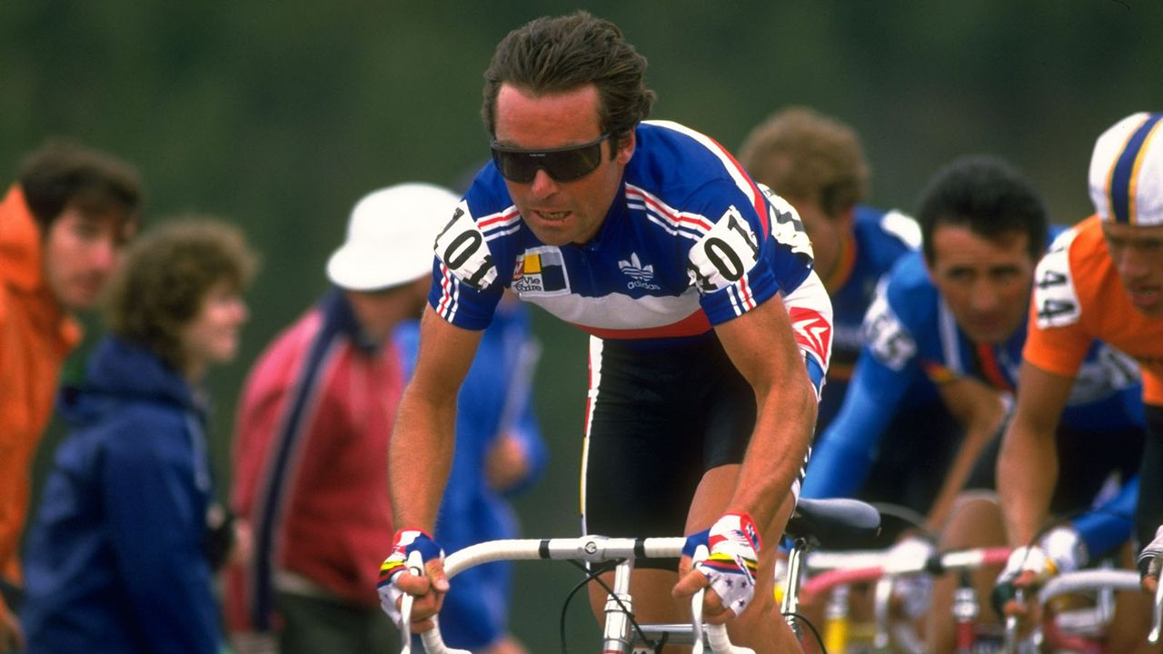 Bernard Hinault during the 1986 World Championships in Denver, Colorado