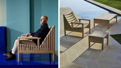 Martin Szekely outdoor furniture for Tectona
