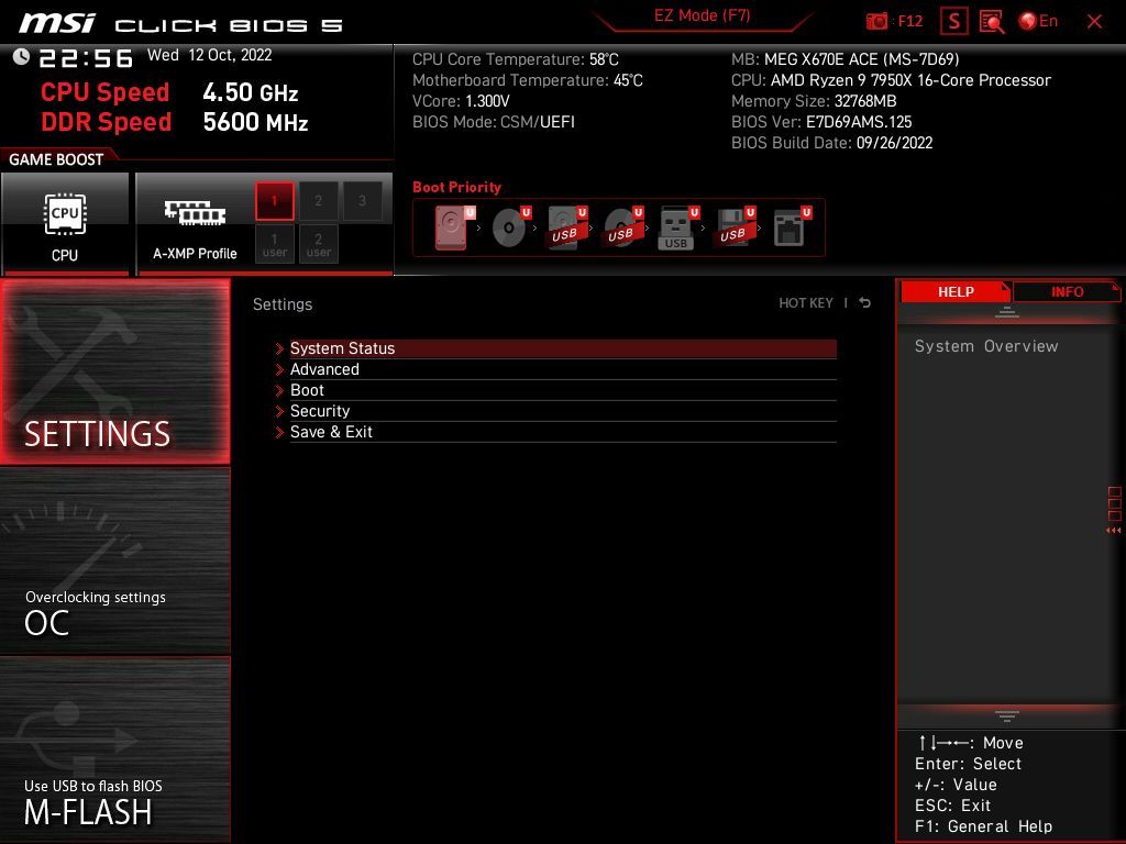 MSI MEG X670E Ace