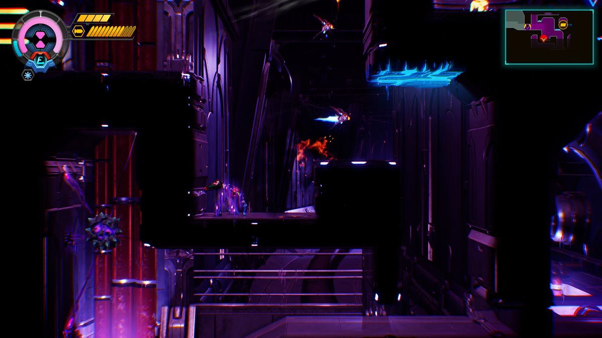 Metroid Ravenous gameplay screenshot captured on Nintendo Switch 2