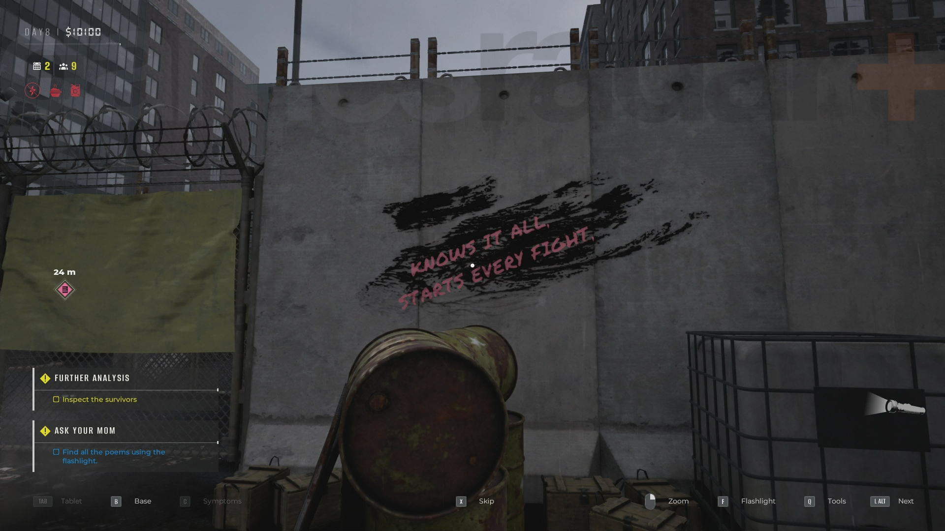 Quarantine Zone Ask Your Mom poem 1