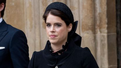 Princess Eugenie's heartbreak revealed. Seen here attending a memorial service for the Duke of Edinburgh