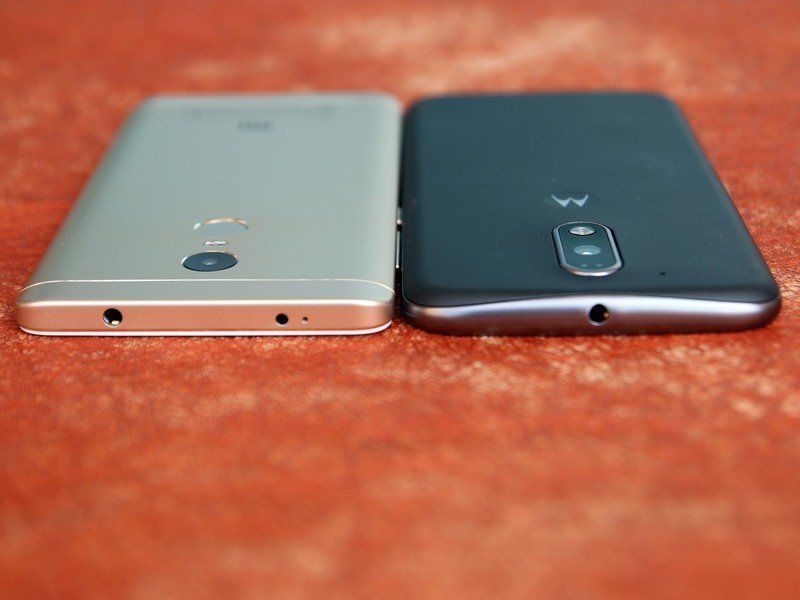 Redmi Note 4 vs. Moto G4 Plus