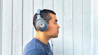 Focal Azurys worn by reviewer Alex Braccetti