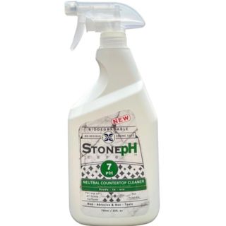 Stone pH counter cleaner for marble, granite and quartz 