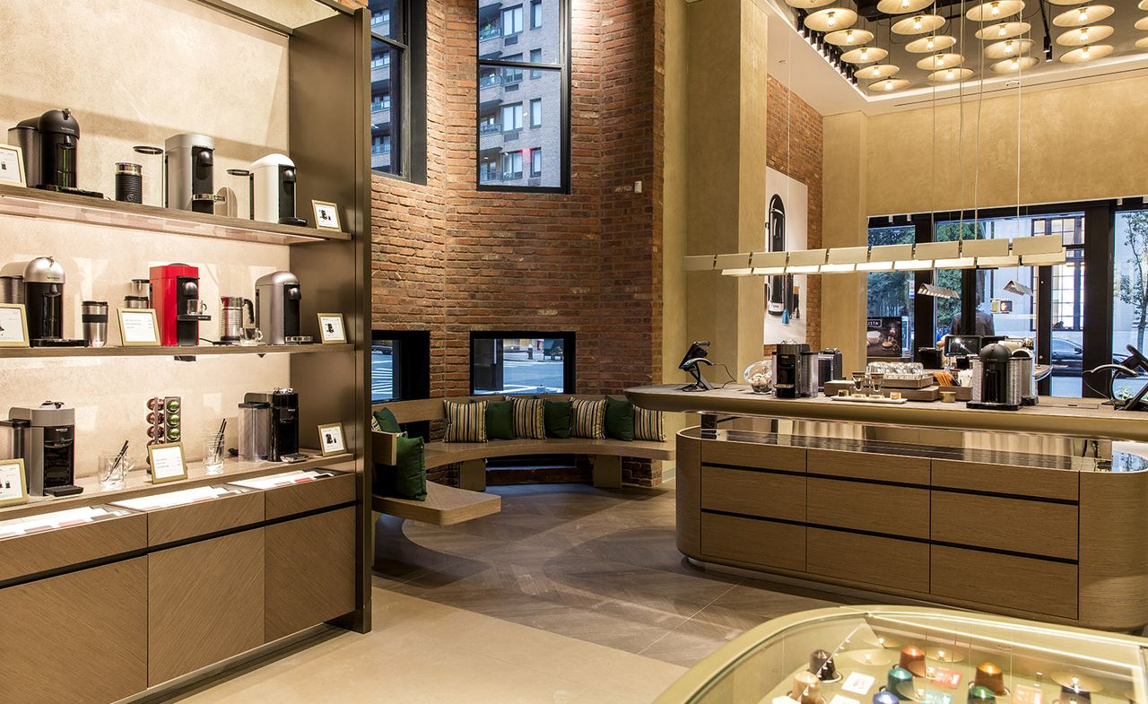 Nespresso taps Universal Design Studio for coffee emporium Wallpaper