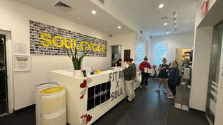 Tshaka experiences the Fitbit x SoulCycle partnership