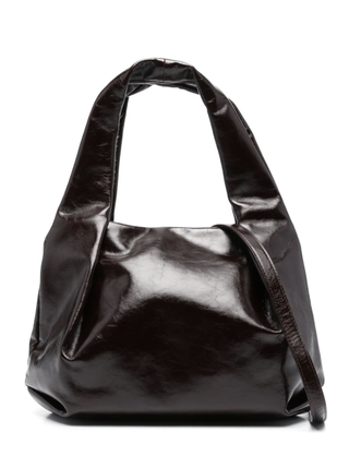 Sandro Grained Leather Tote Bag