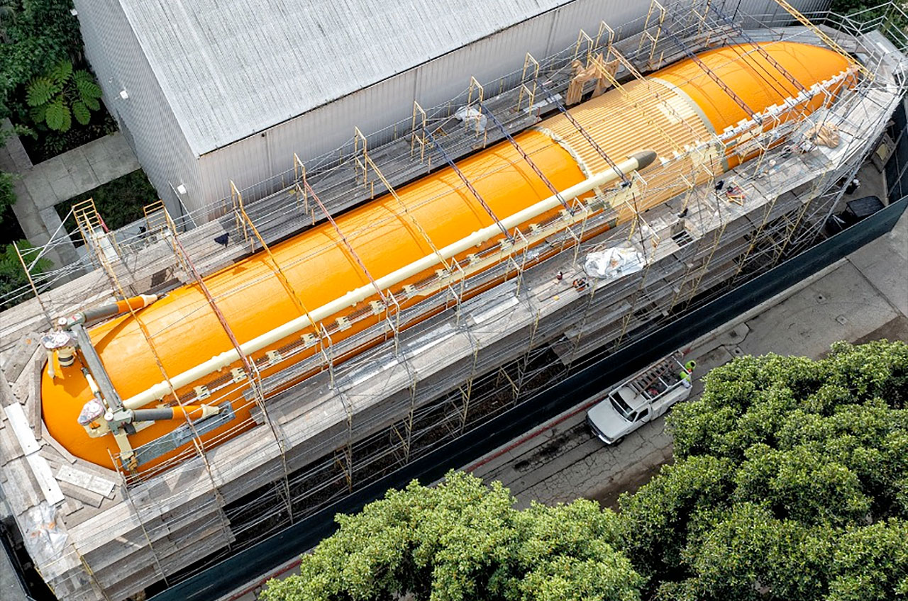 Up next for Endeavour LA exhibit: Tank lift and shuttle shrink wrap Space