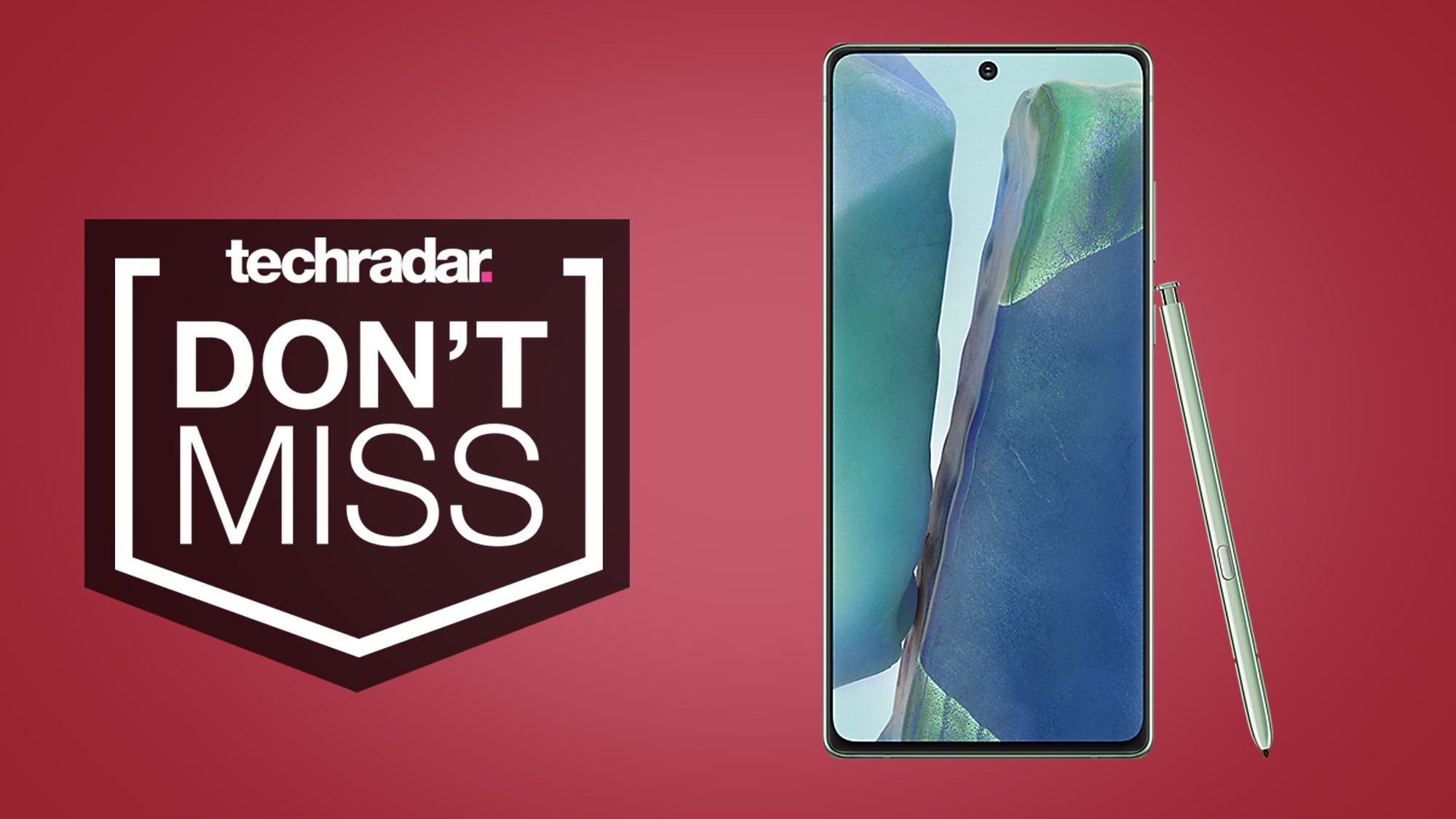 Cheapest Samsung Note This code scores you the cheapest Samsung Galaxy Note 20 deal we've ...