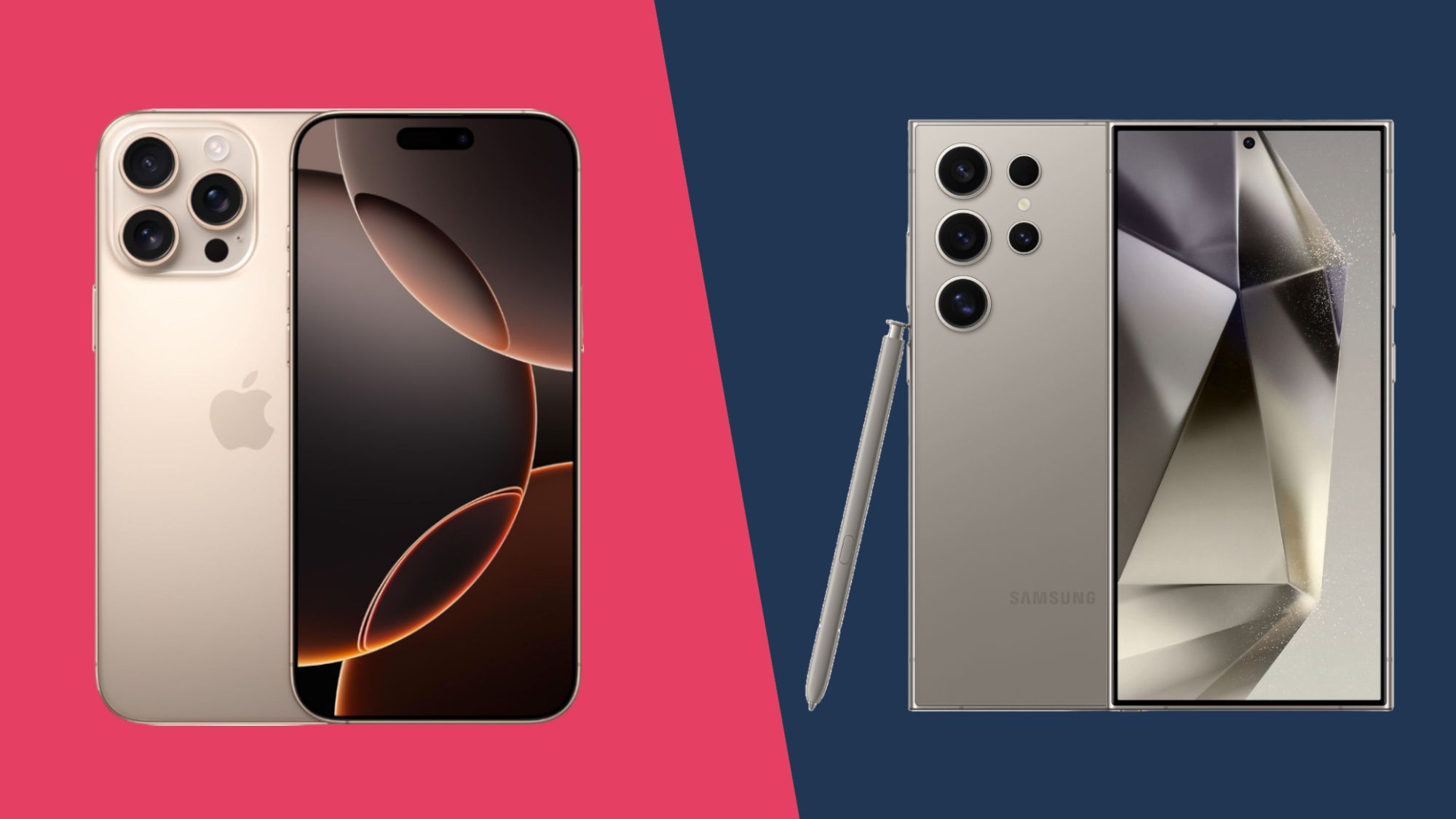 iPhone 16 Pro Max vs Samsung Galaxy S24 Ultra: comparing two smartphone