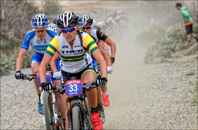 Australian champion Rebecca Henderson (Trek Factory Racing)