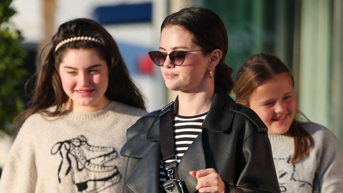 Selena Gomez Tackles Black Friday Shopping in a Prada Belt Bag and Matching Birkenstocks