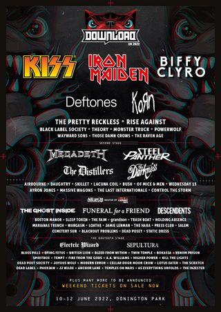 A download Festival poster