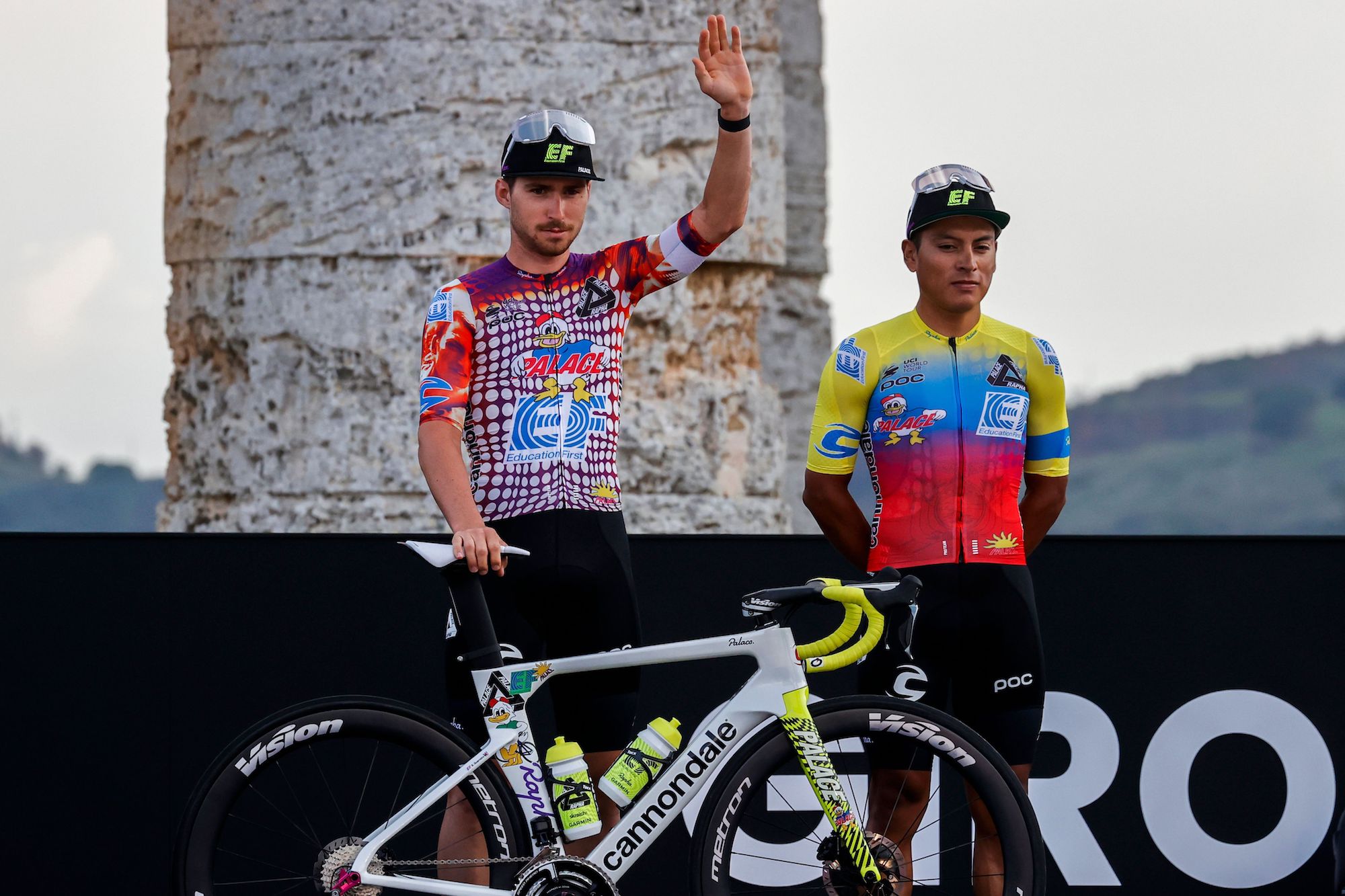 EF Pro Cycling unveil new Rapha and Palace Skateboards kit for Giro  d'Italia